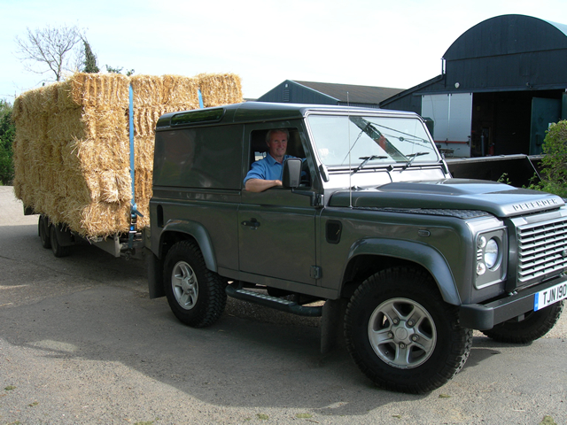 straw about to be delivered image